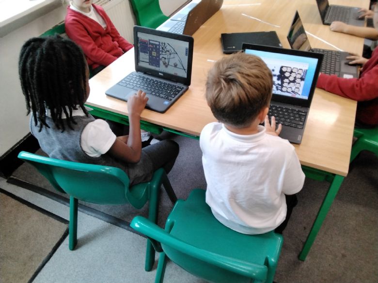 Year 1 using computers
